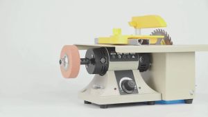 750W Multifunctional Table Saw 10000Rpm Jade Grinding Machine Mini Table Saw Jade Engraving Machine Grinding Polishing Jade Cutting Machine Engraving Polishing Wax UK Plug
