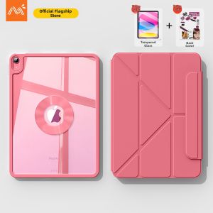 MENGMU | Slim Transparent Magnetic Detachable Drop Protection Case