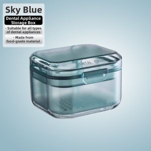 MENGYUXI | Elderly Denture Storage and Cleaning Box Full Set Accommodation