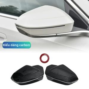 Ốp Gương Chiếu Hậu Màu Đen Bóng Kiểu BMW M Dành Cho Dòng 5 7 I5 I7 Series G60 G61 G68 G70 M5 G90 Tay Lái Bên Trái 2023 Trở Lên