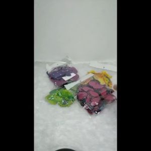 WALL STICKER BUTTERFLY PVC -STICKER DINDING KUPU-KUPU MOTIF - Bahan PVC, Cocok untuk Dinding, Kaca, Kayu, 12 Pcs (Ukuran Varian) - Non Magnet