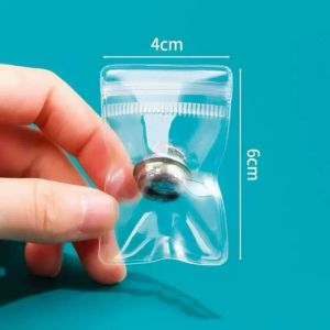 Jewelry Storage Album Transparent PVC Storage Book Earring Necklace Bracelet Ring Storage Bag Anti-oxidation Jewelry Bag
