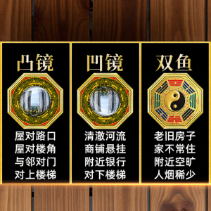 YICHENGXUAN | Bagua Convex Mirror with Nine Palaces Tai Chi
