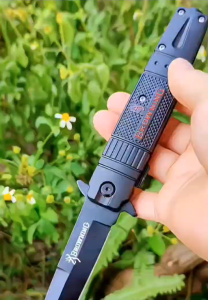 Outdoor folding survival knife fruit knife