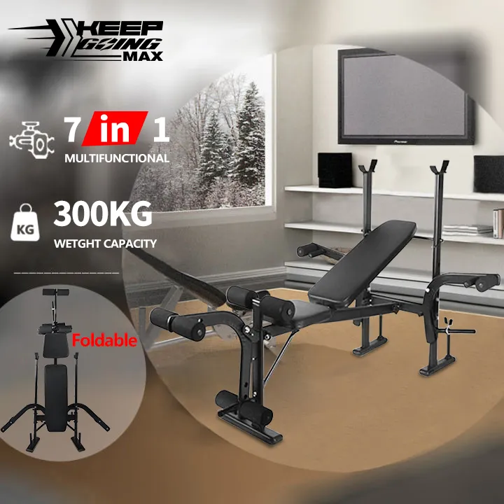 NEW LIFE Bench press 10 in 1，multifunctional weight bench