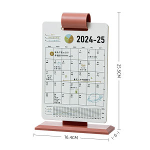 2025 Self-Discipline Plan Desk Calendar New Arrival Office Desk Surface Panel Decoration Creative Desk Calendar Notepad