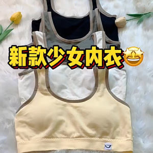 Áo Bra ÁO LÓT NỮ SINH VÀ BÉ GÁI TUỔI DẬY THÌ CAO CẤP 2 LỚP kín đáo chắc chắn đệm mút 1cm chất cotton mềm thấm mồ hôi