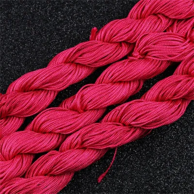 1mm Nylon Trung Quốc Nút Thắt Sợi Cho DIY Vòng Tay Trang Sức Không Co Giãn Chịu Mài Mòn Dệt Trang Trí Tay Dây