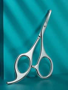 LVSHANGJIA | Mens Round Tip Sharp Nose Hair Scissors