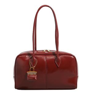 URCDN RDALVO | Luxury Retro Wax Leather Handbag Large Capacity