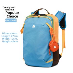 Outdoor Travel Backpack Large Capacity Colorblock Design