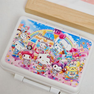Portable Medicine Box Health Supplement Organizer Sealed Pill Container Travel-friendly Medicine Storage by Sanrio Kawaii