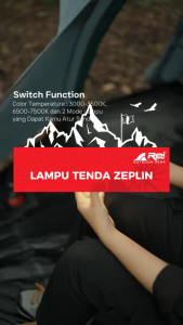 Lampu Tenda Zeplin Arei Outdoorgear