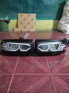 Lampu Depan Custom Carry Futura RGB Control Remote