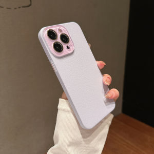 Ultra-Thin Phone Case Mens Womens Skin-Like Lens Full Coverage Protection for  14 pro 13 12 Models