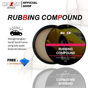 Maxen Rubbing Compound |Kompon Penghilang Baret Halus Wax Pada Body Kendaraan
