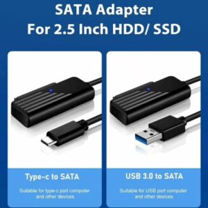 Kabel Dock Station Kompatibel dengan SSD & HDD