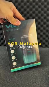 VGR | VGR New Shaver Gradient Color Body High end Hair Trimmer Intelligent Digital Display Shaver High speed Dual blade Shaver V-308