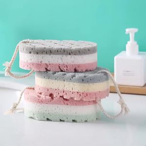 1 Bông Tắm Bóng Tắm Chà Toàn Thân Tẩy Tế Bào Chết Massage Bàn Chải Chà Hồng/Xám Bàn Chải Cơ Thể Phụ Kiện Phòng Tắm