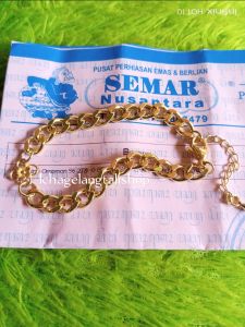 gelang bunga dof variasi rantai 0 2 gram