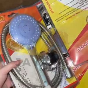 Hand Shower Kamar Mandi ISCO / Kepala Shower Head Set Chrome ABS