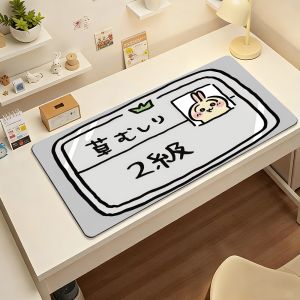 Chiikawa | C-Chiikawa-S Weed Control Permit Mouse Pad Computer Laptop Rubber Non-slip Mouse Mat Mousepad Gamers Decoracion Desk Mat