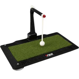 PGM GOLF | Automatic Golf Swing Trainer Indoor Training Mat 360 Degree Rotation