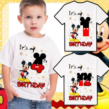 Mickey mouse t shirt lazada hotsell