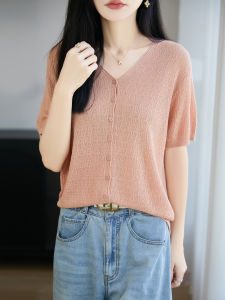 YUEXINYIRONG | Pleated Lace Breathable Loose Knit Top