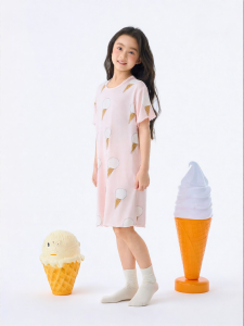 potatokids | Summer New Short Sleeve Modal Home Girl Sleepwear