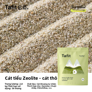 Tafit | Cát Tắm Kiểm Soát Mùi Cho Chuột Hamster & Chồn Ferret