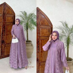 DRESS GAMIS MODE KARYN TERBARU BY SHINBIE 100%ASLI REAL ADA MODE FAUZANA LAUDYA