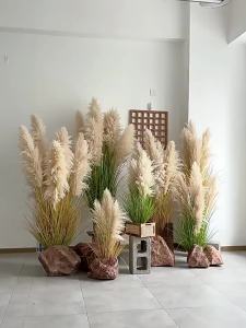 LIANYOU | Luxurious Realistic Dried Pampas Grass Replica Plant