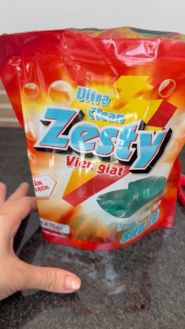 Túi 30 Viên Giặt Xả Zesty Lưu Hương Lâu khử khuẩn