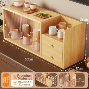 MENGBINFEN | Dustproof Storage Cup Organizer