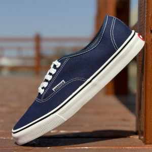 Mens Canvas Shoes Shanghai HuiLi Rubber Lace-Up Low-Top Breathable Sports Board Shoes Summer 2025 Hong Kong Style Student