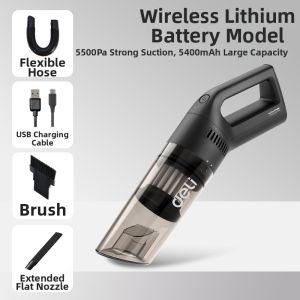 deli | High Power Car Vacuum Cleaner