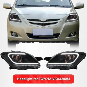 Toyota Vios (2008-2012) V2 Head Lamp Head Light Headlamp Headlight Projector Dynamic LED Daylight DRL Running Signal Vios Dugong NCP92/93 2008 2009 2010 2011 2012