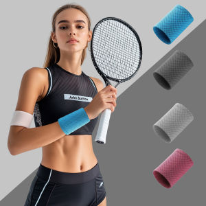Cool Sensation Wristband for Outdoor Running Gym Workouts Sports Ice Silk Cool Sensation Wristband