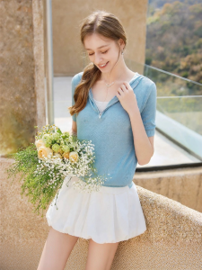 XIANGYING | Lined Hooded T-shirt 100% Lyocell
