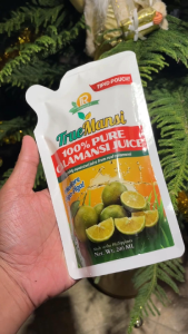 TrueMansi Pure Calamansi Juice Extract Tipid Pouch 200ml No Sugar No Water Added