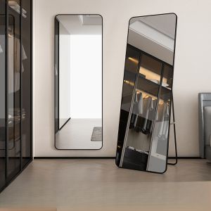 Full-Length Mirror Stand Hanging Option Clothing Store Try-On Mirror Home Use Dressing Room Mirror Popular Ins Floor Mirror