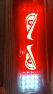 2 PCS- Stoplamp Truck Fuso 24 Volt Model Mata Panjang 46 x 13 CM Universal Super Quality[SLB23]