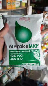 PUPUK MEROKE MKP 1 KG makro majemuk PK (P 52% & K 34%)