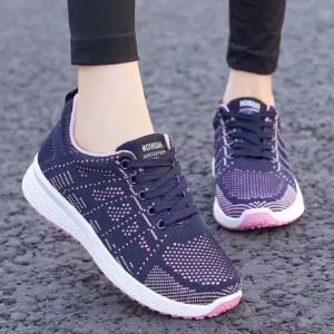 Razorstorm Sports Sneakers Shoes for Women 2025 New Style Mesh Breathable Running Shoes for Women Korean Fashion Sneaker Black