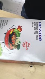 Hesstar HB-36G Thai Style Mookata  2 in 1 Bbq Grill with Hot Pot Steamboat Multifunction 1800W 泰式烧烤锅