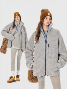 Turn Signal | Warming Loose Fleece Jacket Women