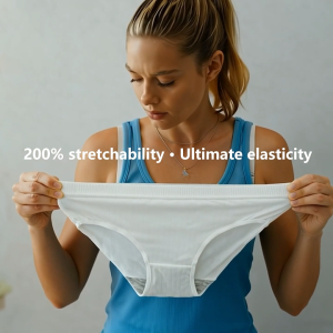 SGstock RabbiTravel Milk Silk lady Panties Disposable | Ultra Soft Smooth Silky Feeling Individually Wrapped EB Sterilised For Travel