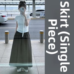 PEIZIXUAN | Aesthetic Elegant Korean Style White Set Dress Summer Autumn New 2026