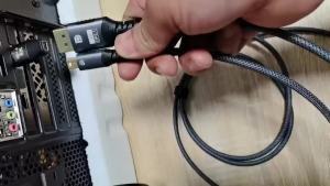 16K Mini DP to DisplayPort Cable Bi-Directional DP2.1 16K 60Hz(DSC) 8K 120Hz(DSC) Transmission Cable For MacBook Monitor Laptop